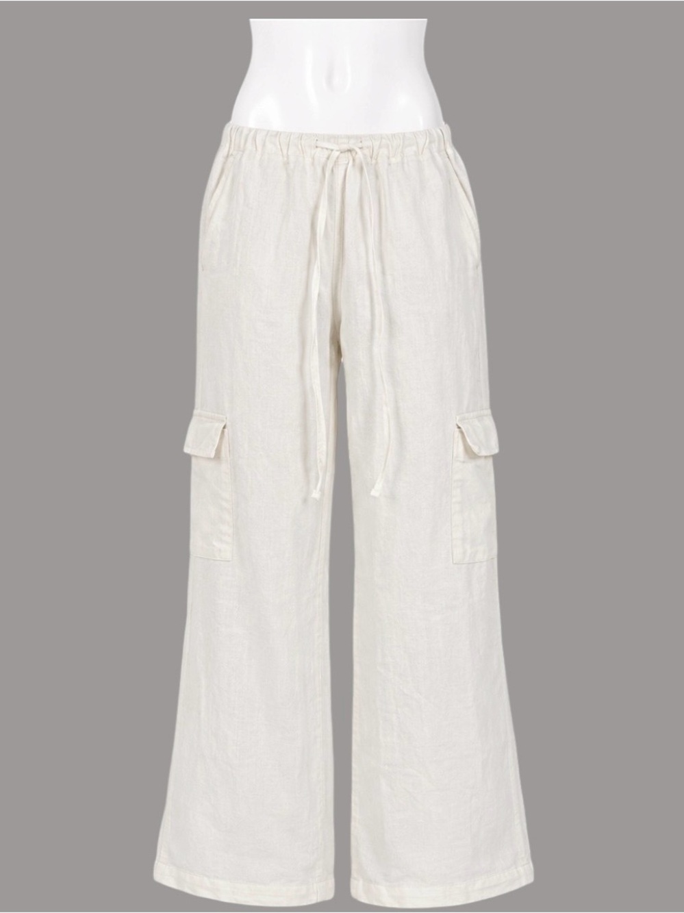 Edikted Linen Cargo Pants